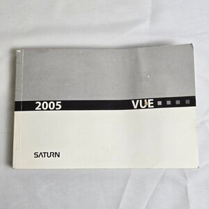 2005 Saturn VUE Owner Manual